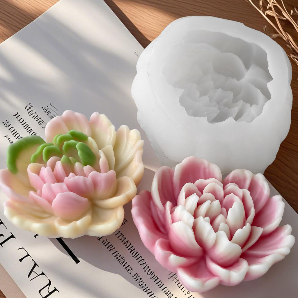Candle Making Books For Beginners - DIY Rose Flowers Silicone Mold Handmade