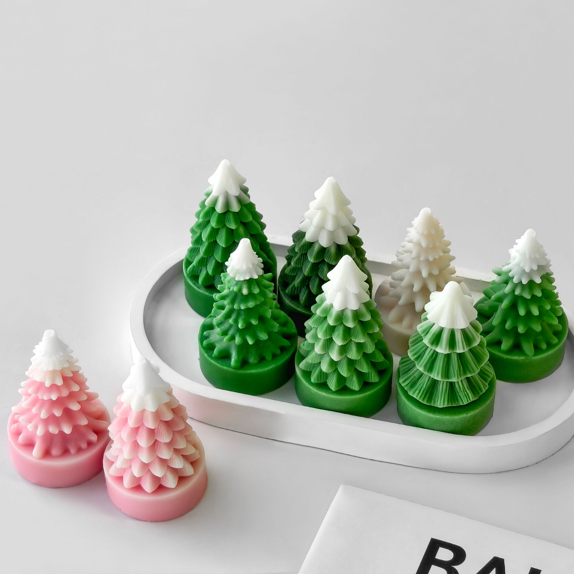 Candle Making Books For Beginners - DIY Mini Christmas Tree Silicone Mold