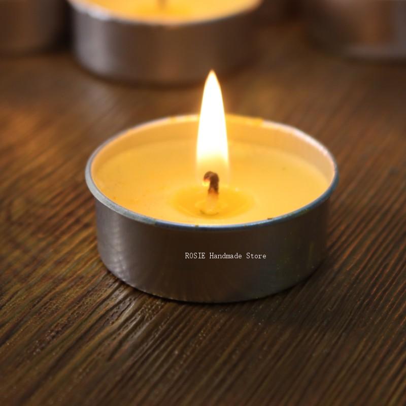 Candle Making Supplies Wholesale - Empty Tea Wax Circular Aluminum Box
