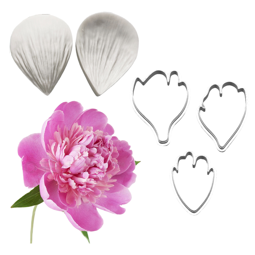Candle Making Supplies Wholesale - New Peony Silicone Molds&Cutter Art Craft