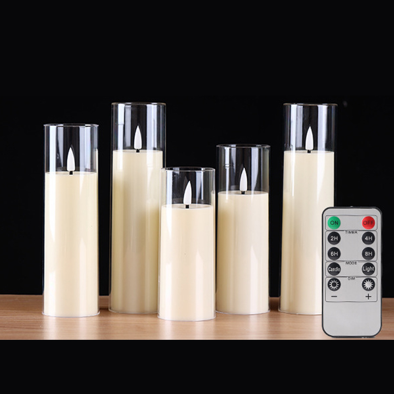 Candle Making Jug - 3/5x Flameless LED Candle(Can be Romoted)