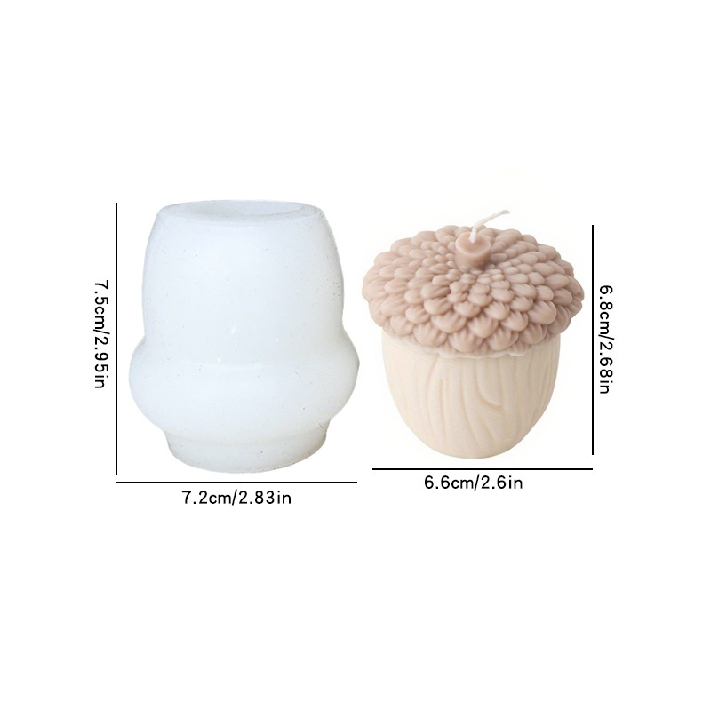 DIY Pinecone Candle Silicone H - đánh giá và giá Candle Making Supplies Wholesale