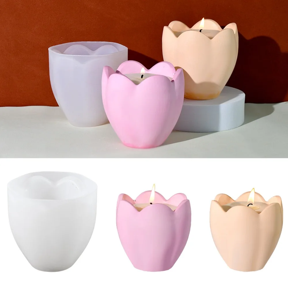 Tulip Candle Holder Silicone M - đánh giá và giá Candle Making Supplies Wholesale
