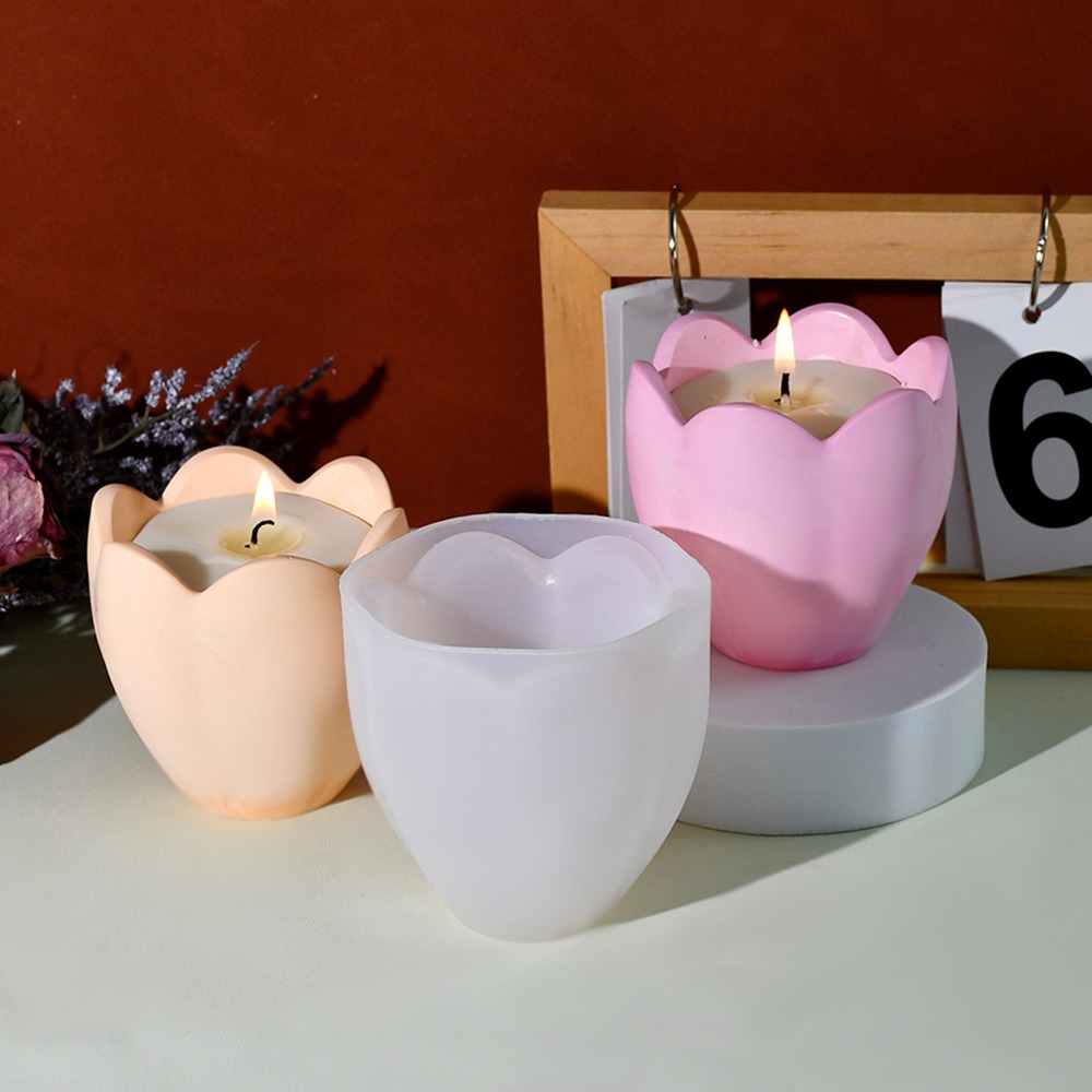 Tulip Candle Holder Silicone M - đánh giá và giá Candle Making Supplies Wholesale