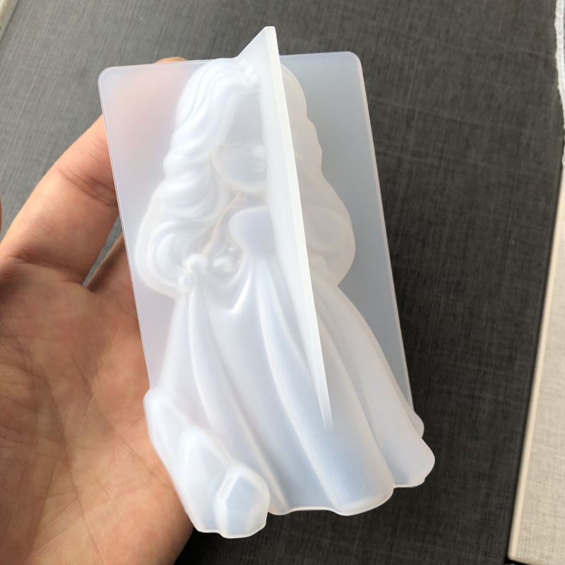 3D Cute Princess Silicone Cand - đánh giá và giá Candle Making Supplies Wholesale