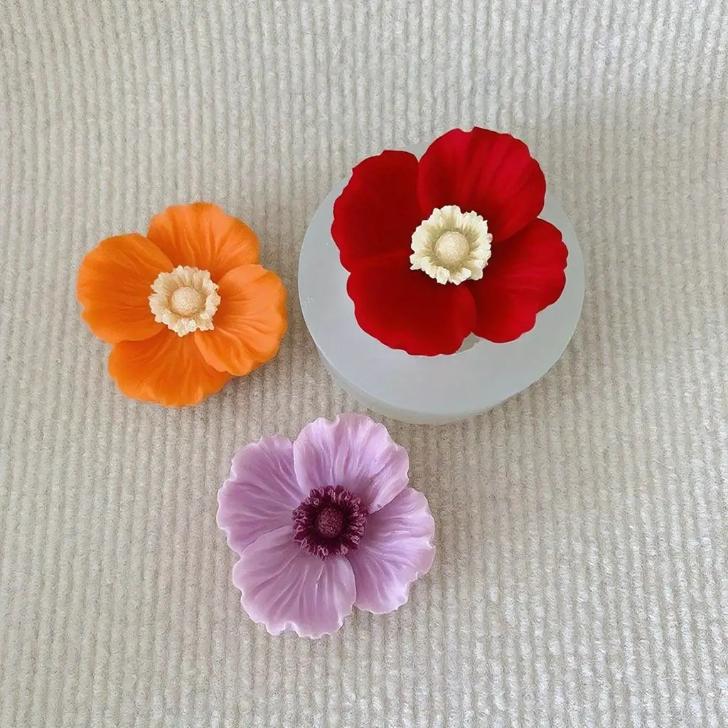 Flower Silicone Candle Mold, C - đánh giá và giá Candle Making Jug