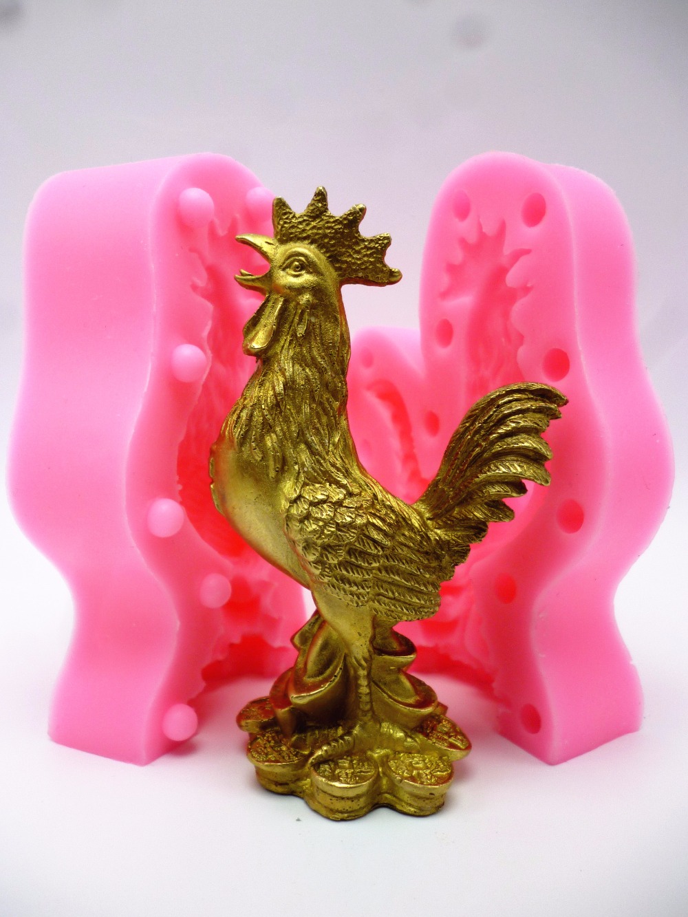 3D Cock Gà Khuôn Fondant Kẹo C - đánh giá và giá Candle Making Supplies Wholesale