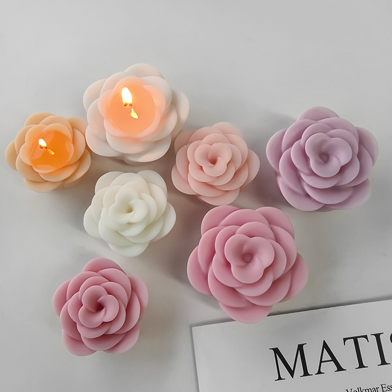 DIY Rose Flowers Silicone Mold - đánh giá và giá Candle Making Books For Beginners