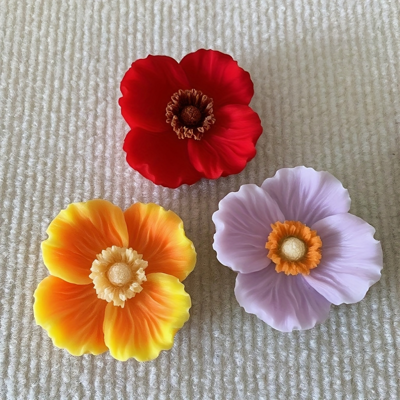 3Flower silicone mold，Silicone - đánh giá và giá Candle Making Jug