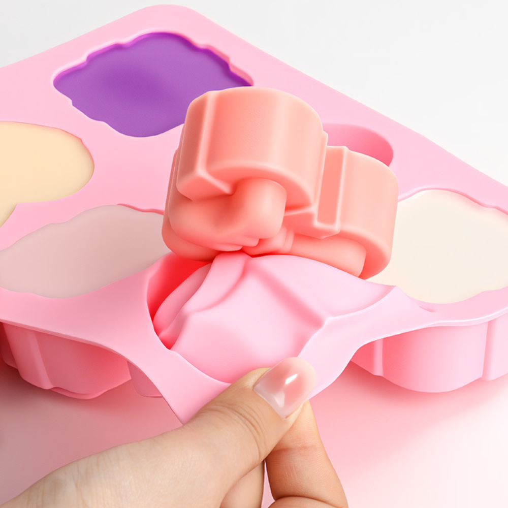 Square Heart Shape Silicone Mo - đánh giá và giá Candle Making Supplies Wholesale