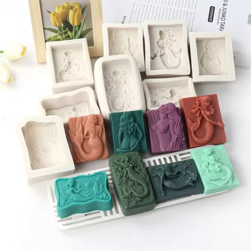 Rectangle Ocean-Style 3D Merma - đánh giá và giá Candle Making Supplies Wholesale
