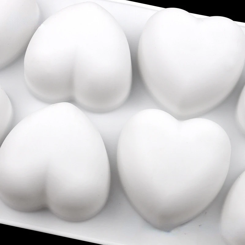 Love Heart Silicone Soap Mold  - đánh giá và giá Candle Making Supplies Wholesale