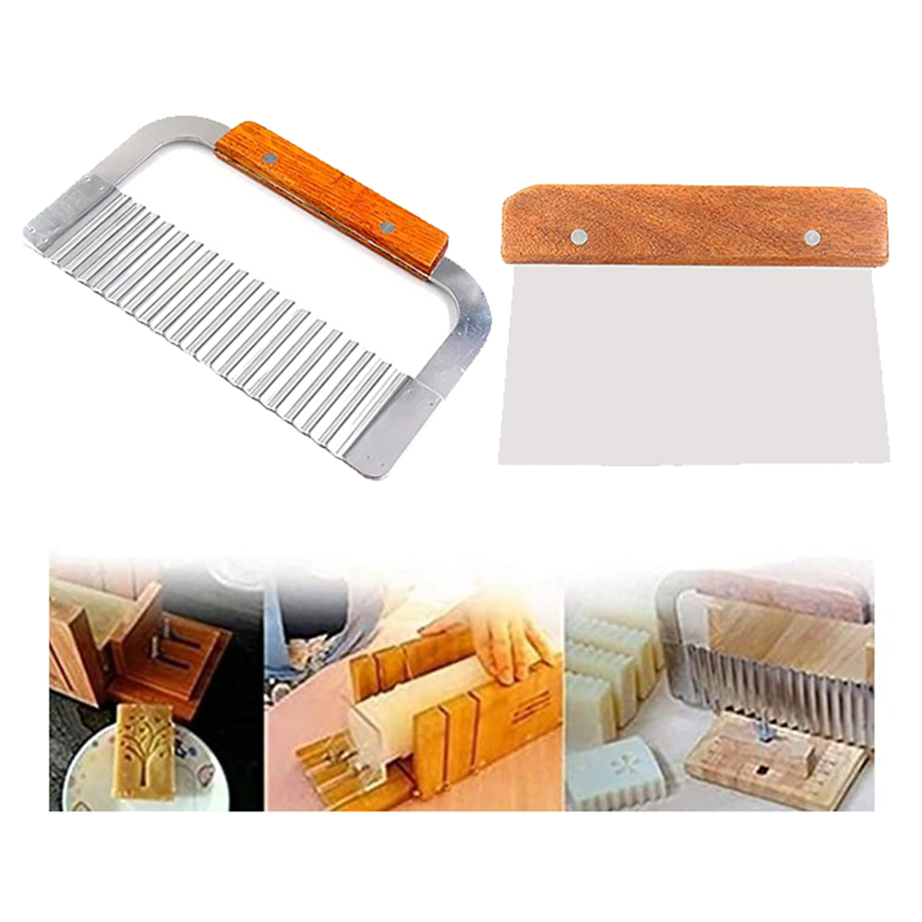 2 Pack Stainless Steel Wavy &  - đánh giá và giá Candle Making Supplies Wholesale