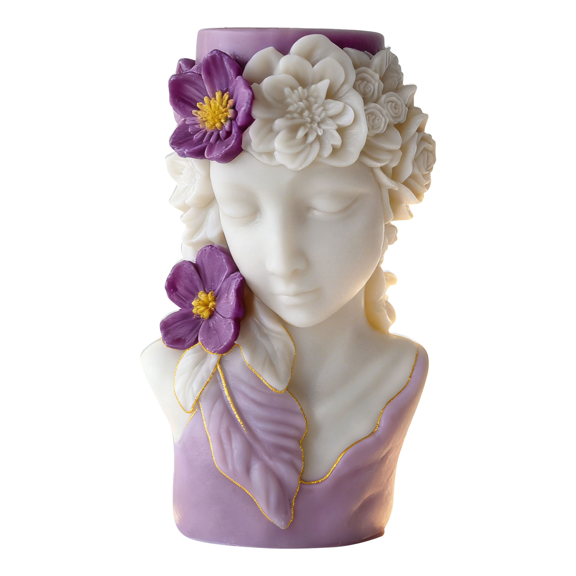 3D Floral Portrait Relief Cand - đánh giá và giá Candle Making Books For Beginners
