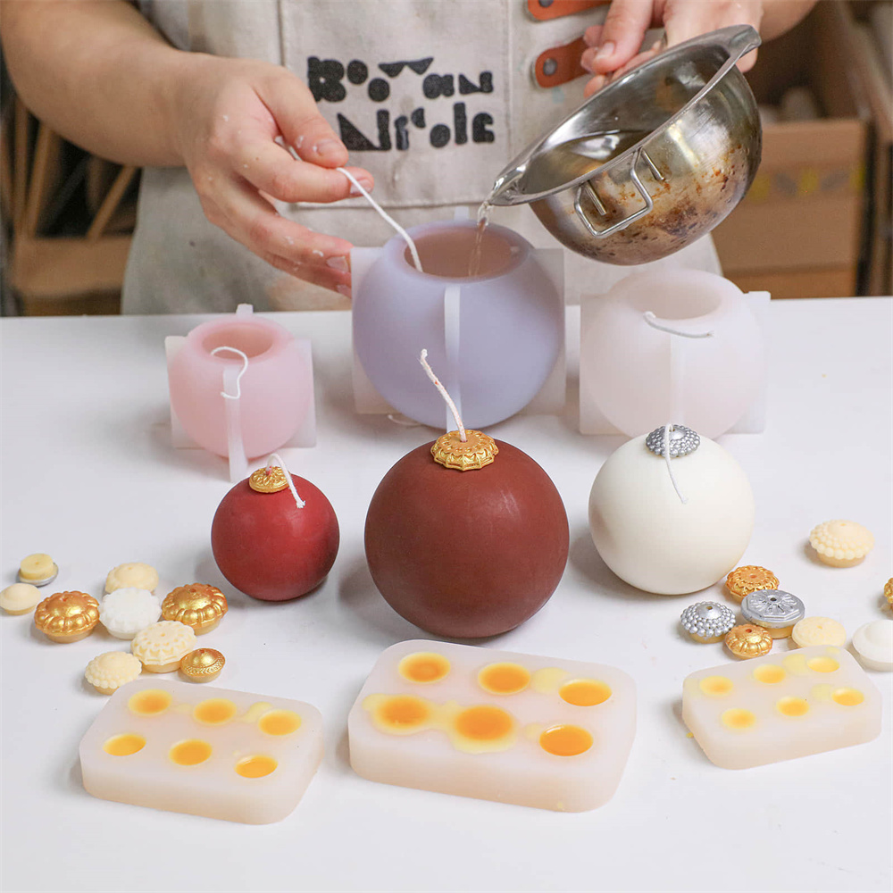 Nicole Christmas Bauble Candle - đánh giá và giá Candle Making Books For Beginners