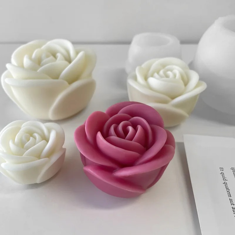 Valentine's Day Rose Flower Si - đánh giá và giá Candle Making Books For Beginners