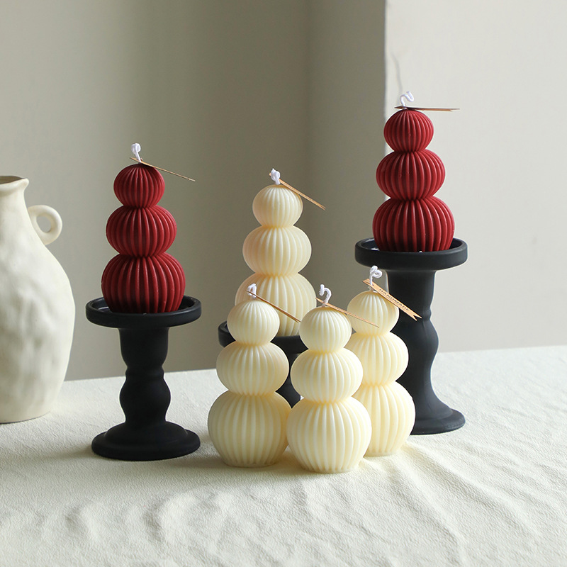 Round Pillar Silicone Candle M - đánh giá và giá Candle Making Books For Beginners