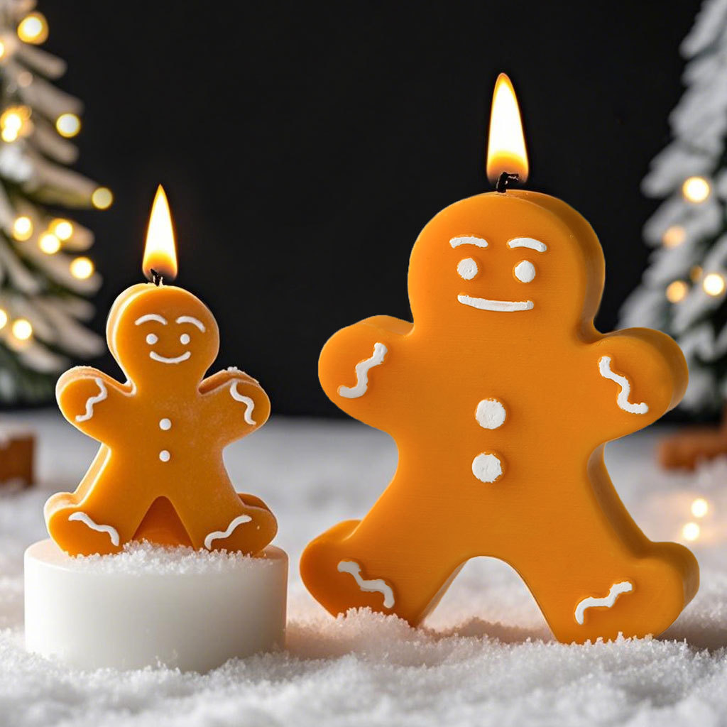 DIY Cartoon Gingerbread Man Si - đánh giá và giá Candle Making Books For Beginners
