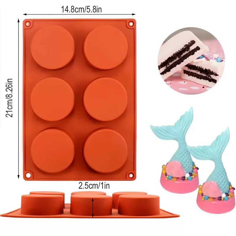 Round Silicone Soap Mold DIY H - đánh giá và giá Candle Making Supplies Wholesale
